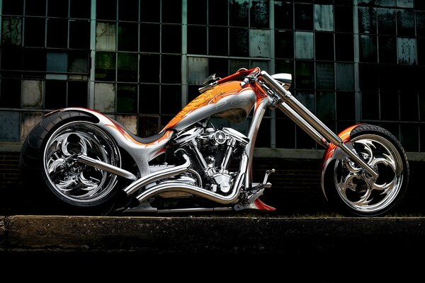 Cool bike with beautiful airbrushing