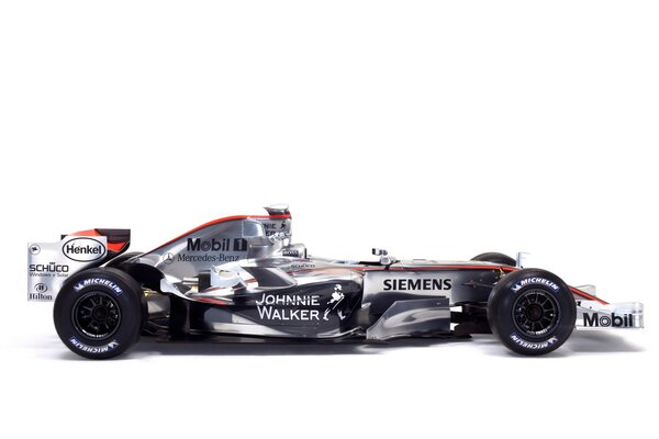 McLaren car for Formula 1 racing