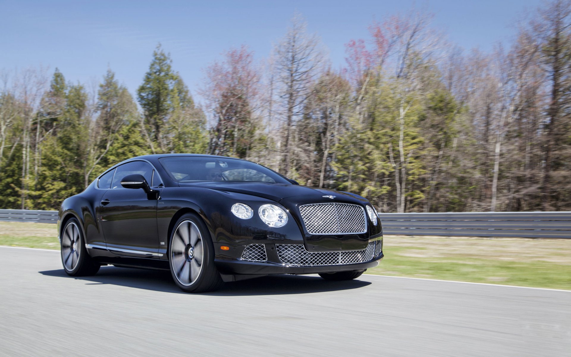 bentley continental gt le mans auto auto coupe nero bentley auto in movimento