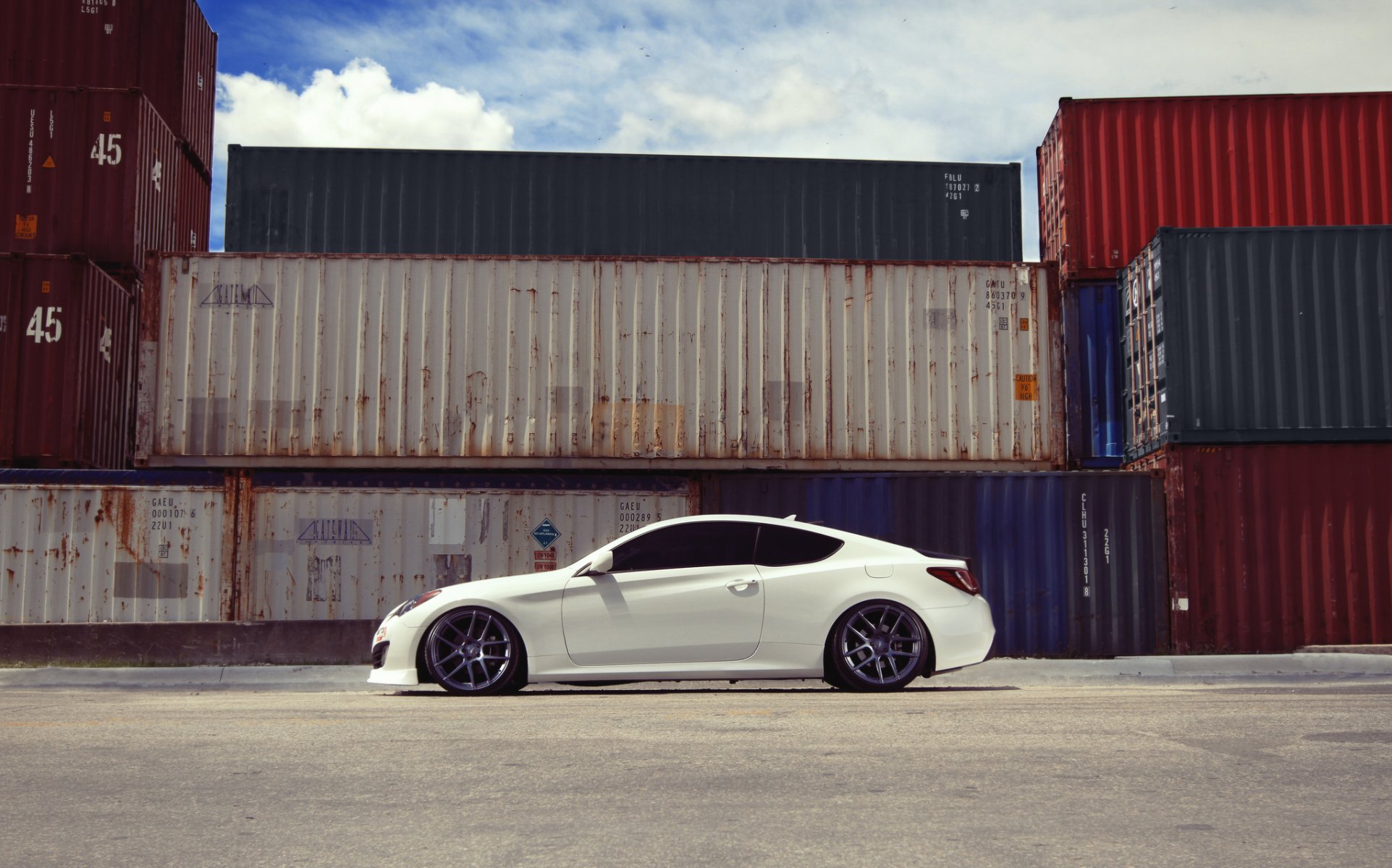 hyundai genesis white hyundai coupe genesis containers profile