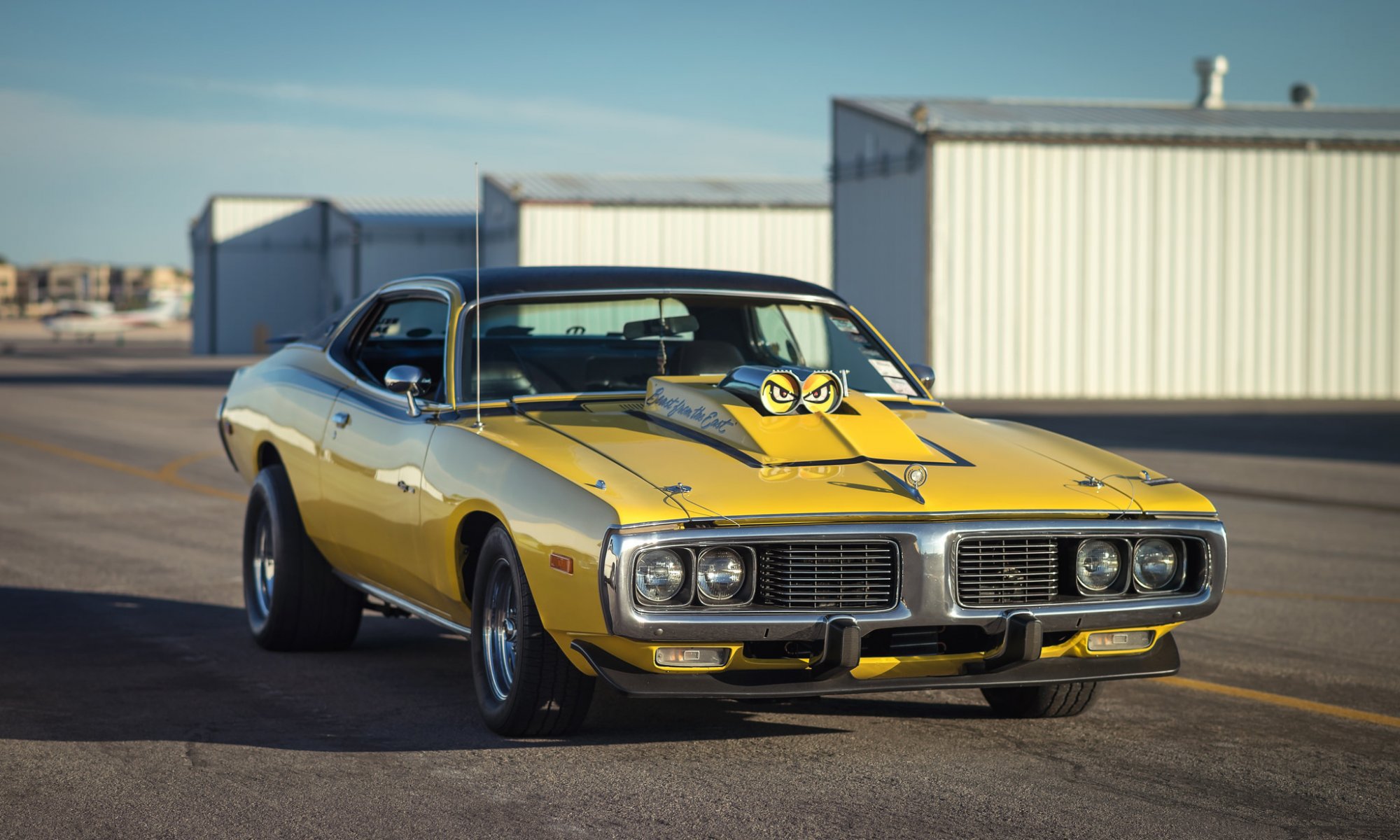 muscle car rétro classique avant