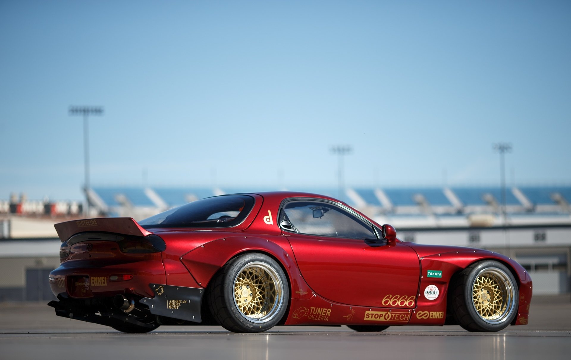 mazda rx 7 r1 1993 cohete conejo lado