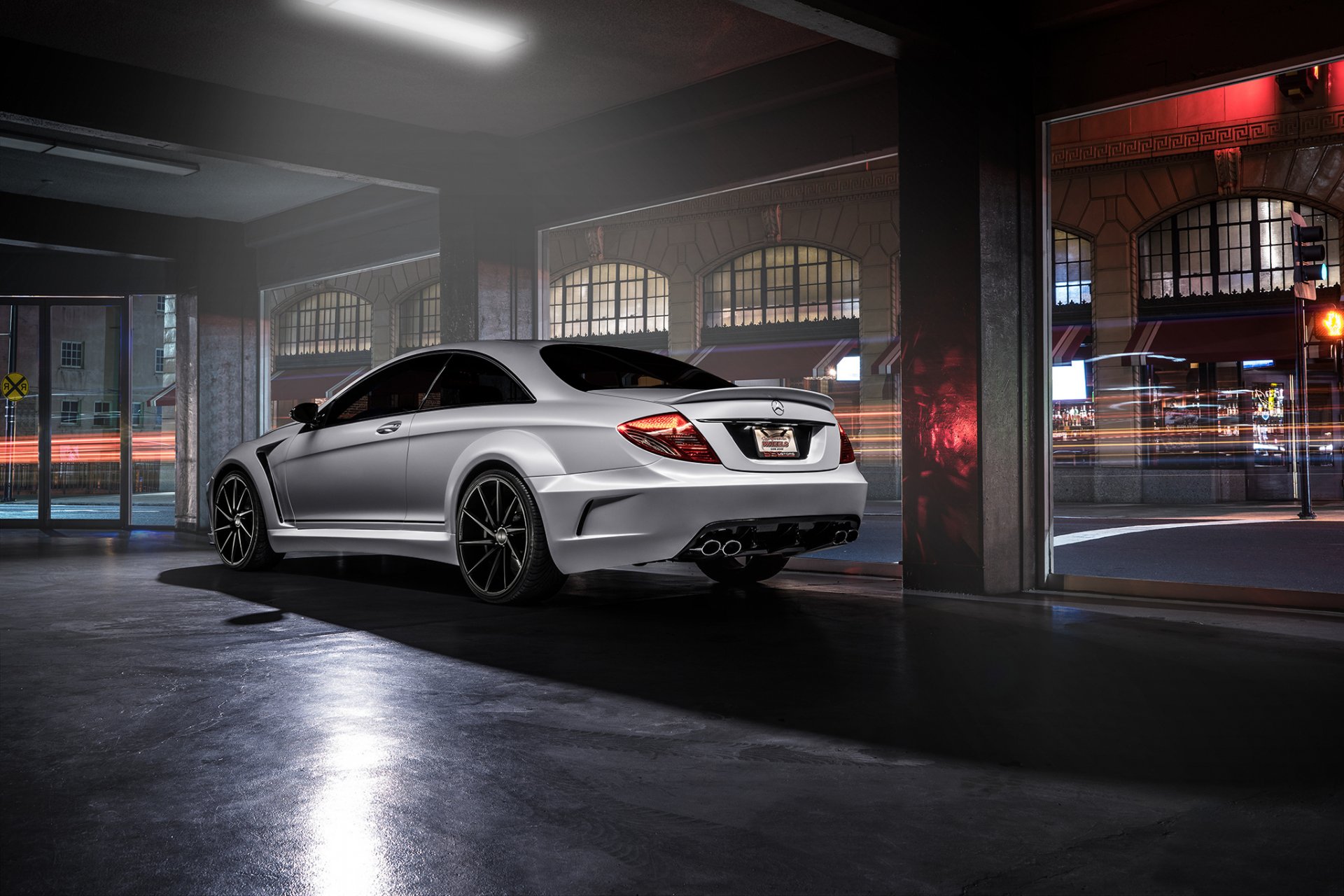 mercedes-benz cl63 amg wide body ss customs ligth rear