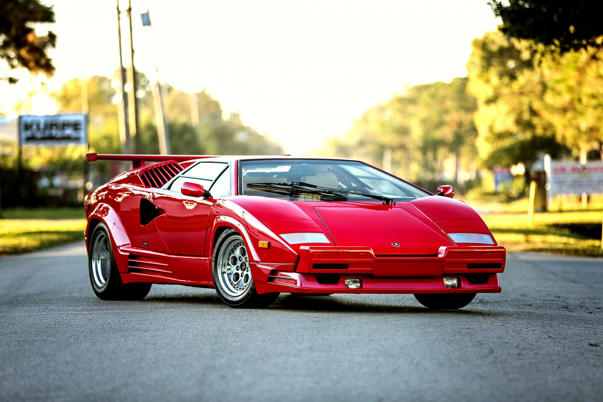 1990 bertone lamborghini countach 25 ° anniversario stati uniti-spec lamborghini countach