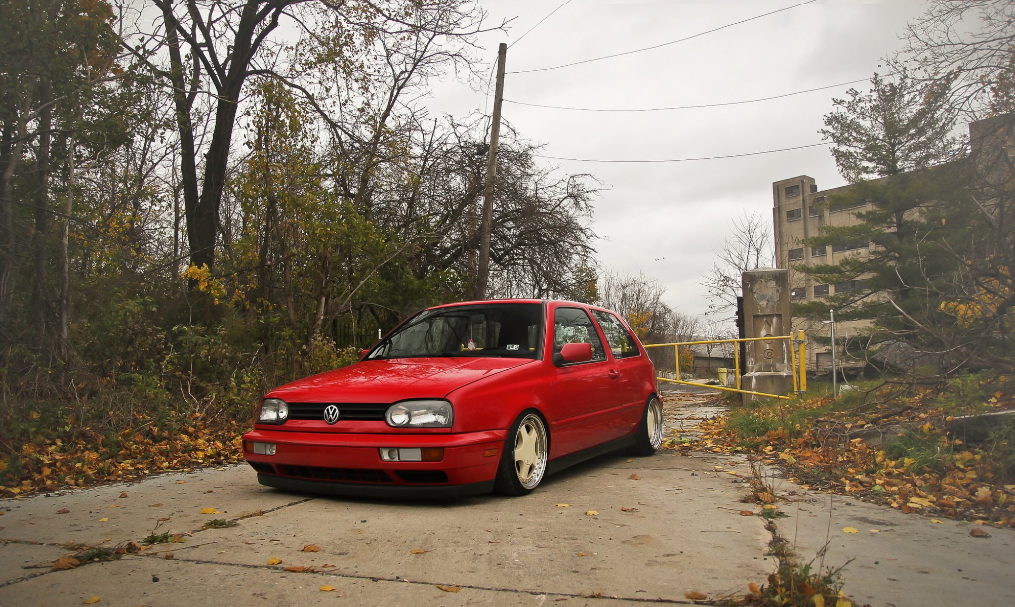 volkswagen golf mk3 rouge volkswagen rouge