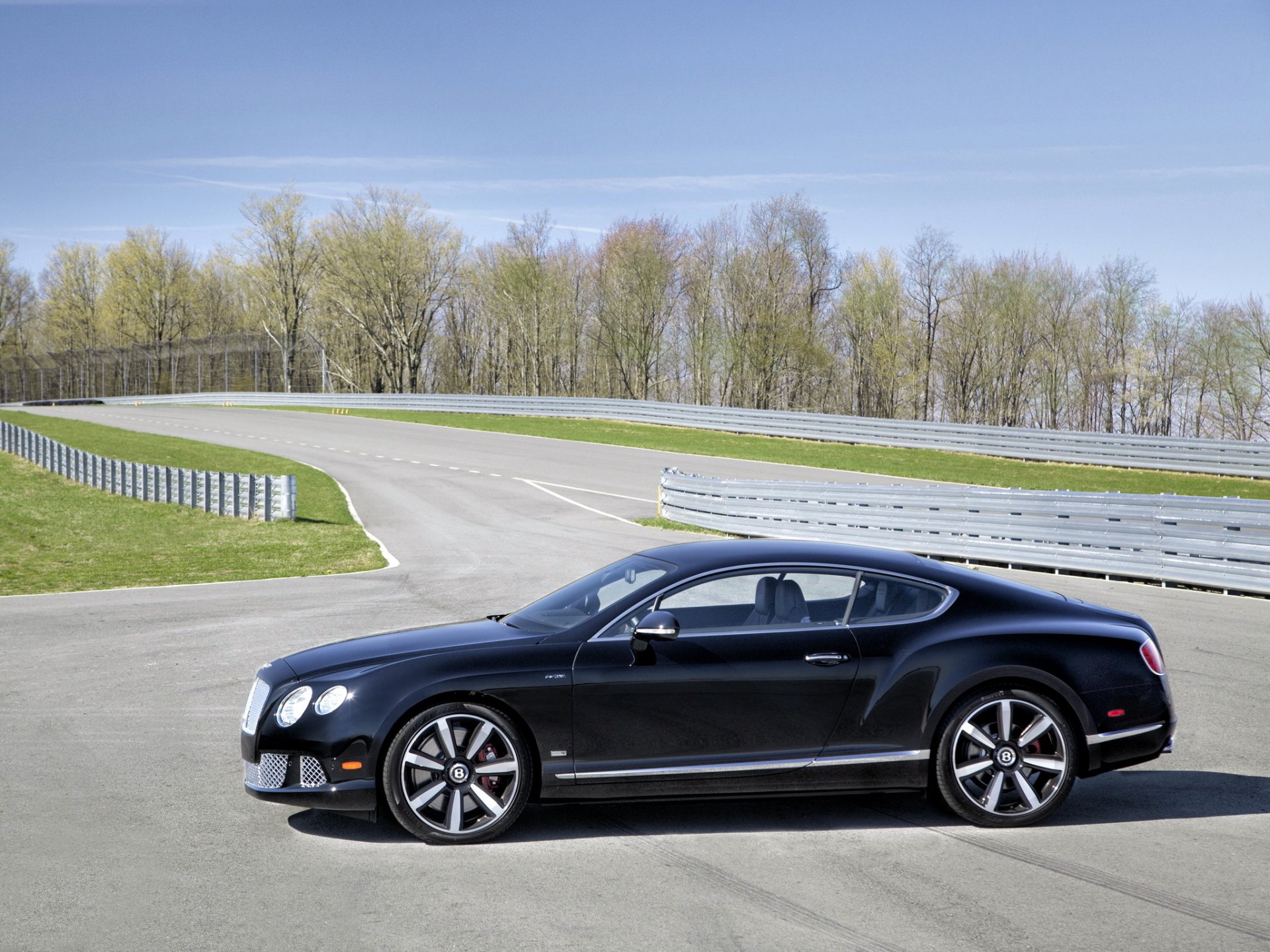 bentley continental gt speed le mans edizione auto pista auto vista laterale