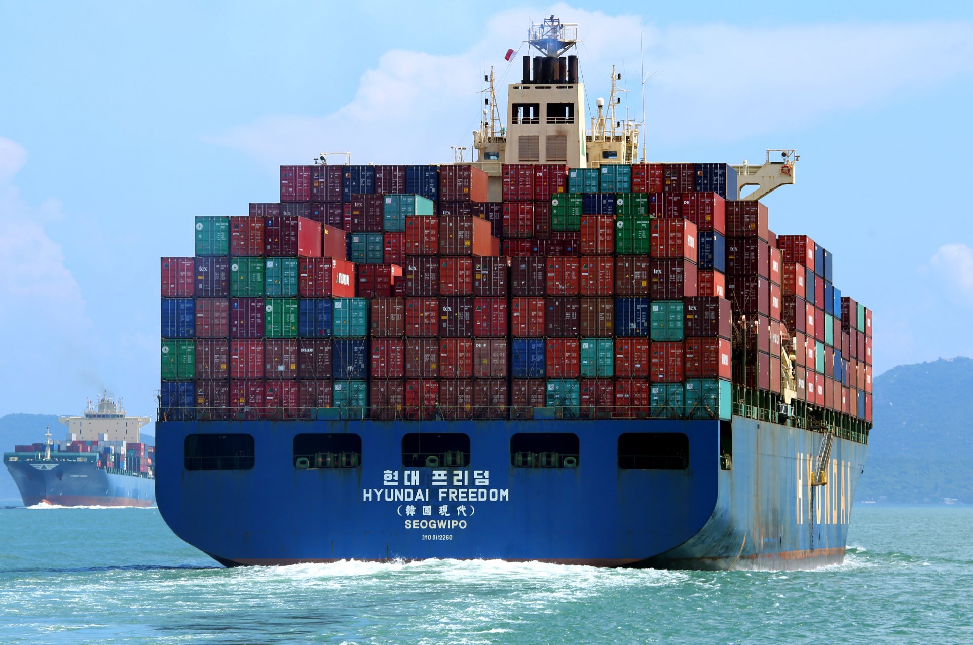 hips container sea