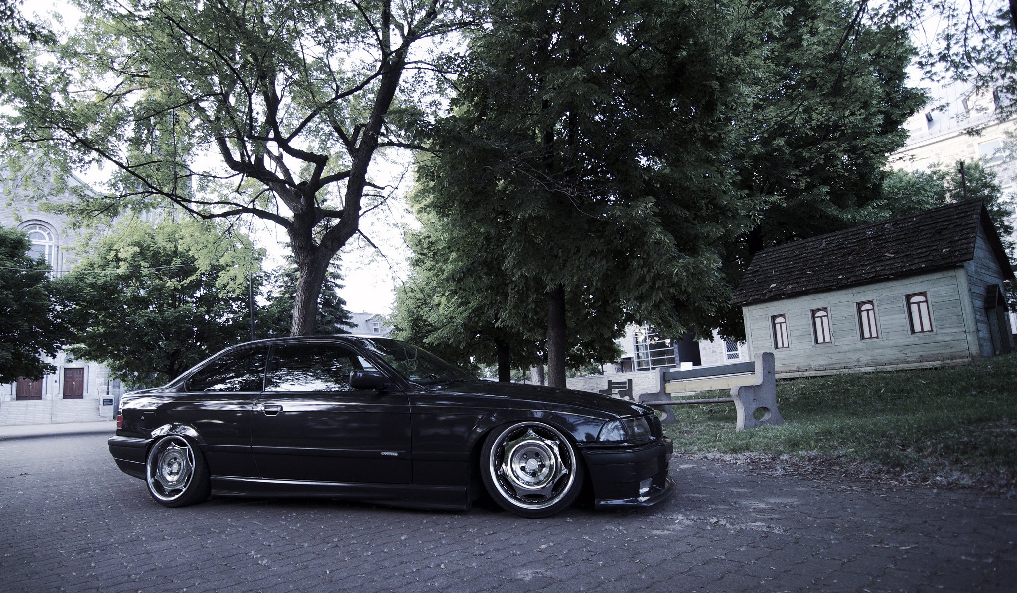 bmw e36 noir tuning bmw noir profil