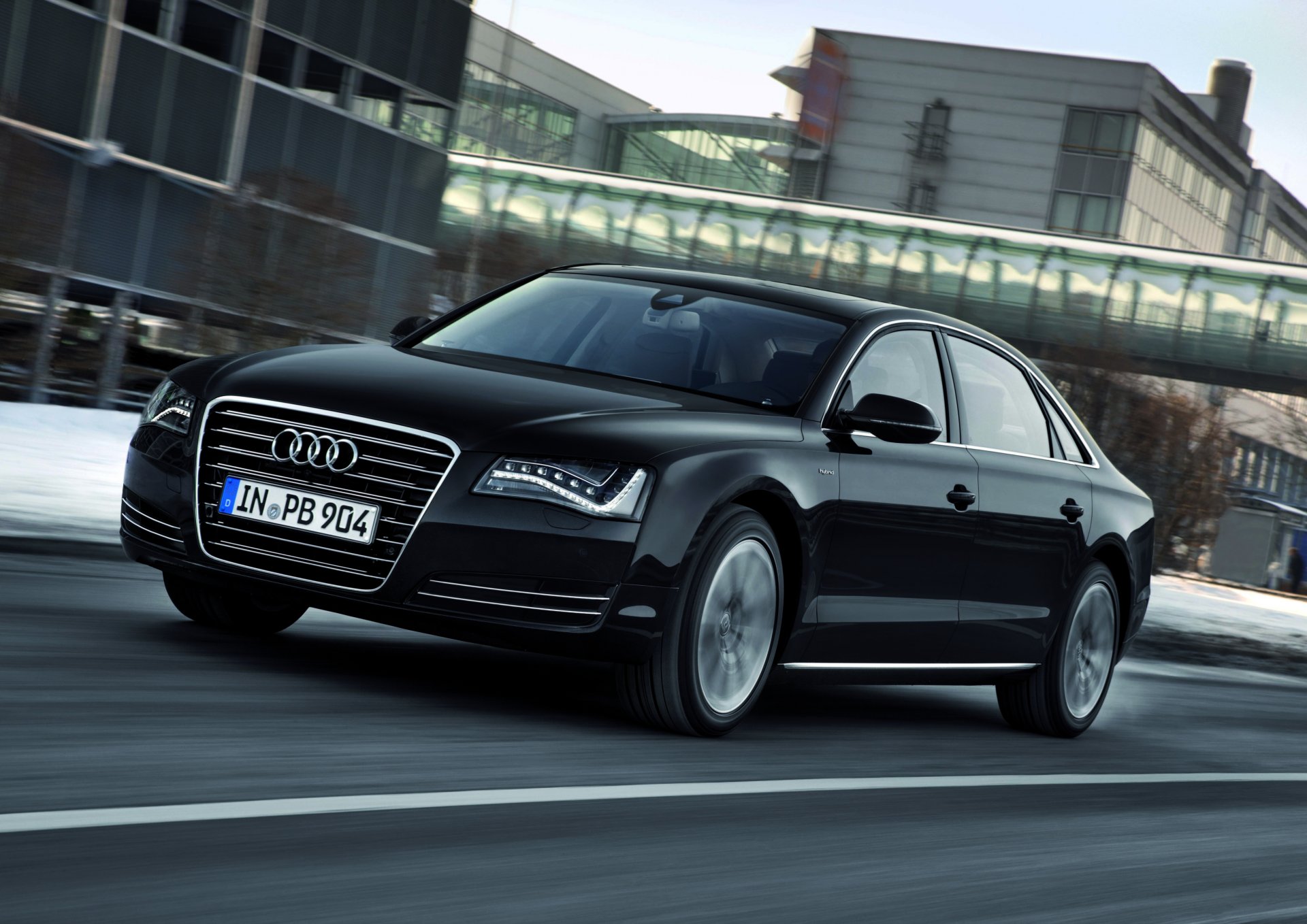 audi a8l audi negro montar a caballo coche