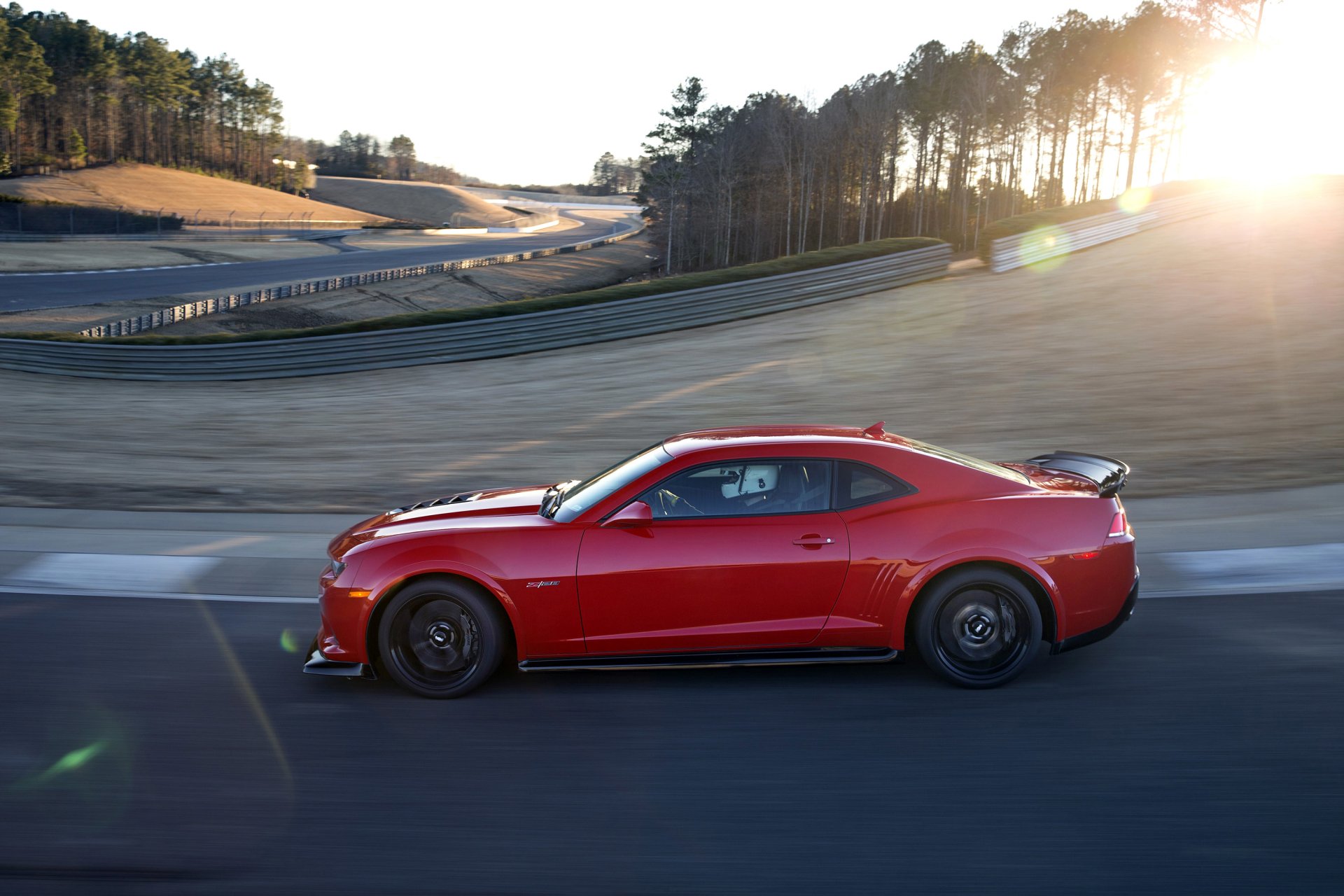 chevrolet 2015 camaro z28 red metallic on the side vehicles photo