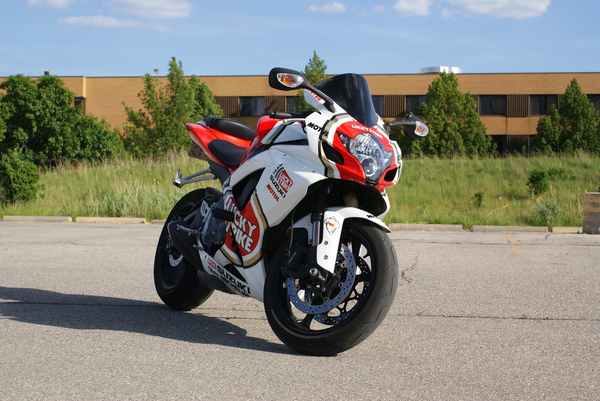 uzuki gsx-r750 bicicleta lucky strike motocicleta suzuki supersport lucky strike