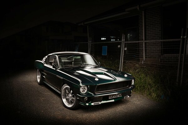 1967 Ford Mustang fastback car