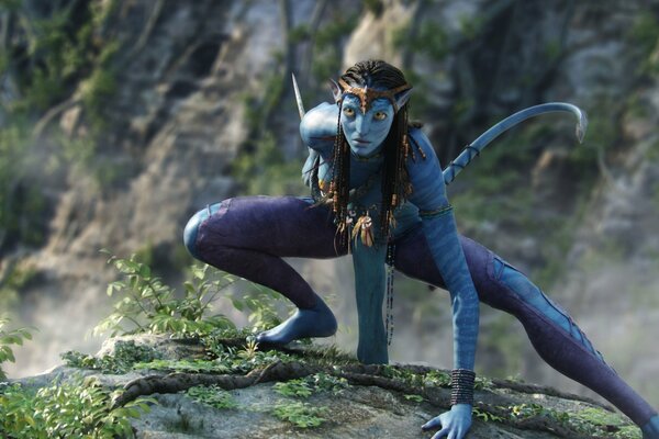 Personaje principal de avatar Neytiri