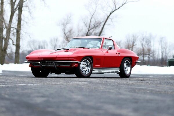 Retro-Auto Chevrolet Corvette