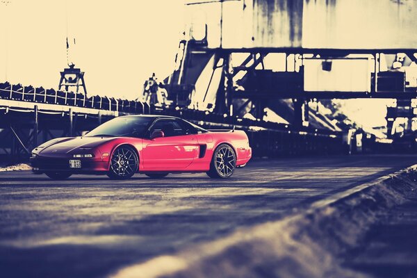 Honda nsx red beauty