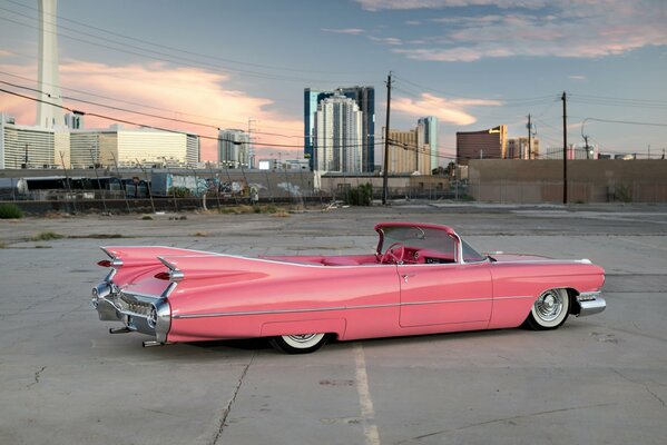 Fond d écran rétro cabriolet cadillac convertible 1959