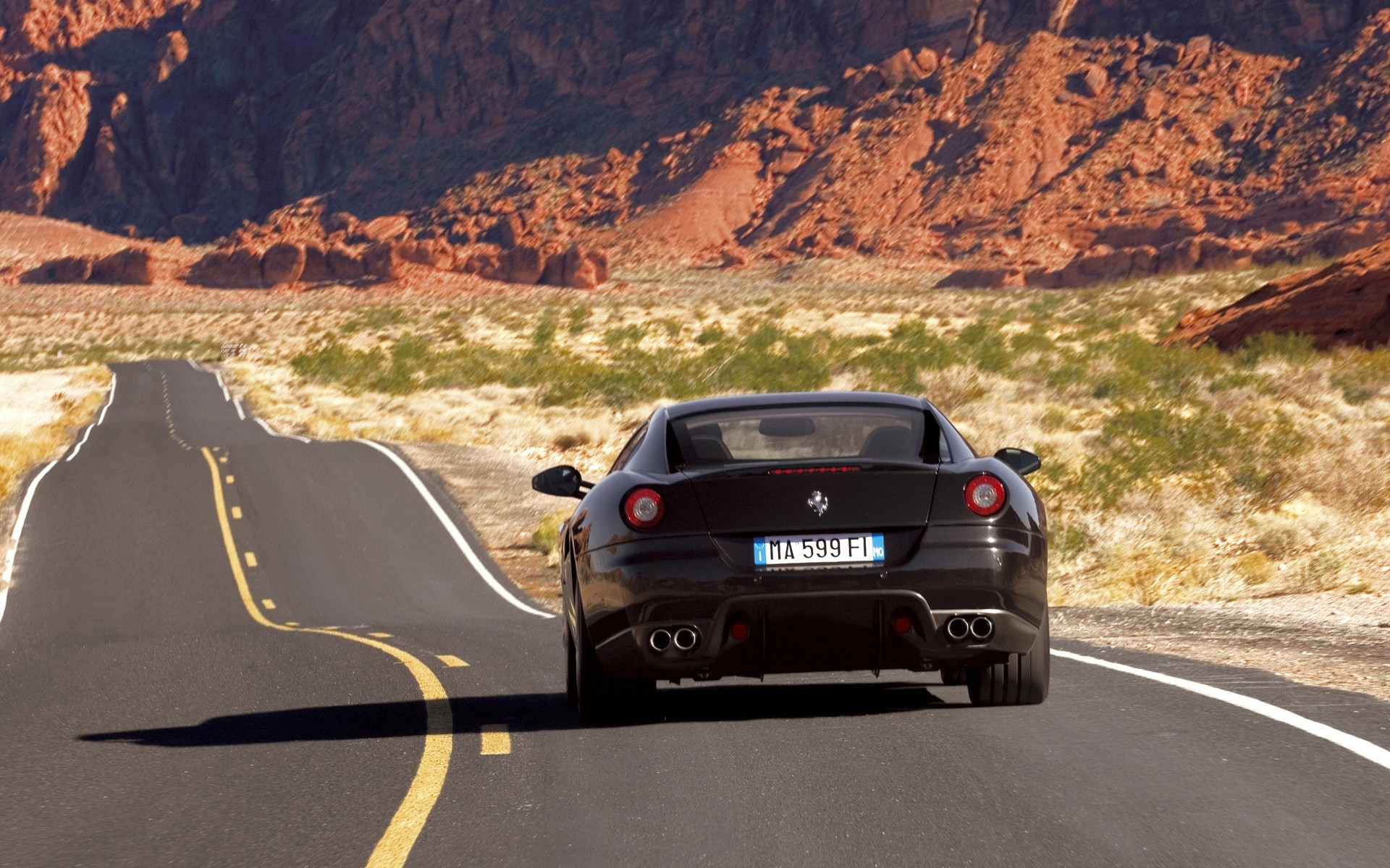 ferrari 599gtb carretera