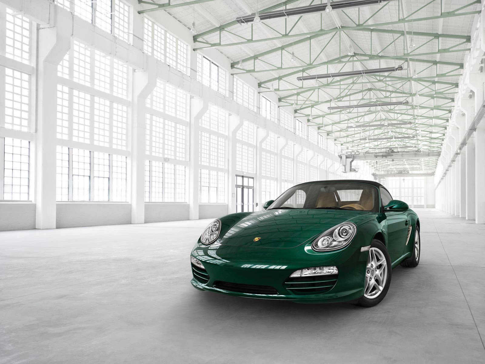 porsche boxster porsche zielony budynek