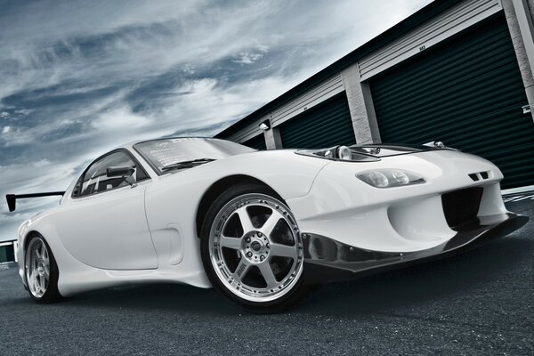 Magnificent mazda tuning in the photo