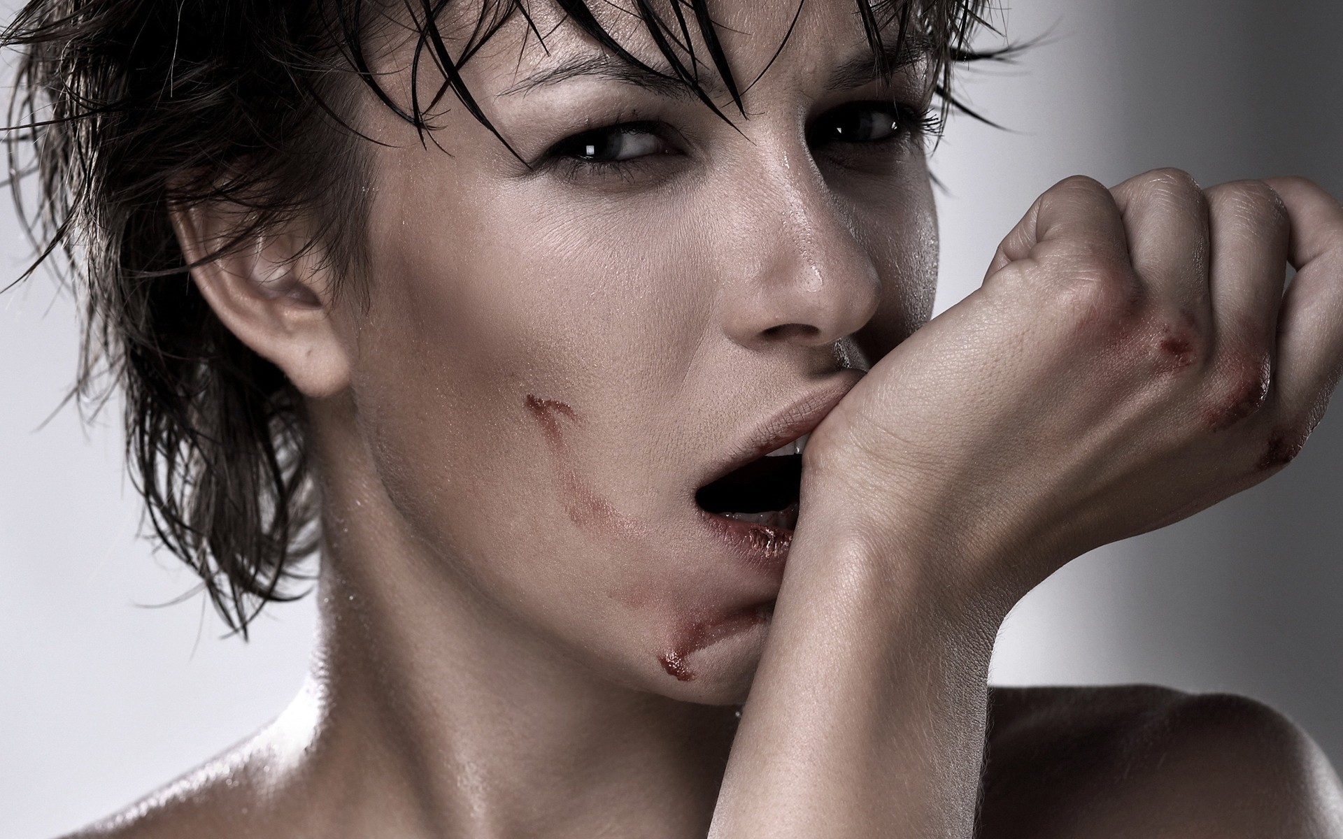 lotta ragazza ritratto modello