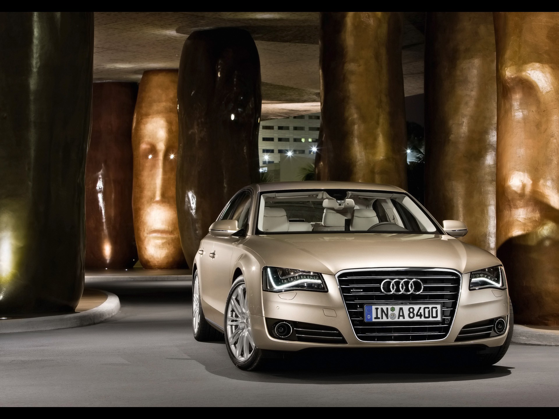 2010 audi a8 front angle