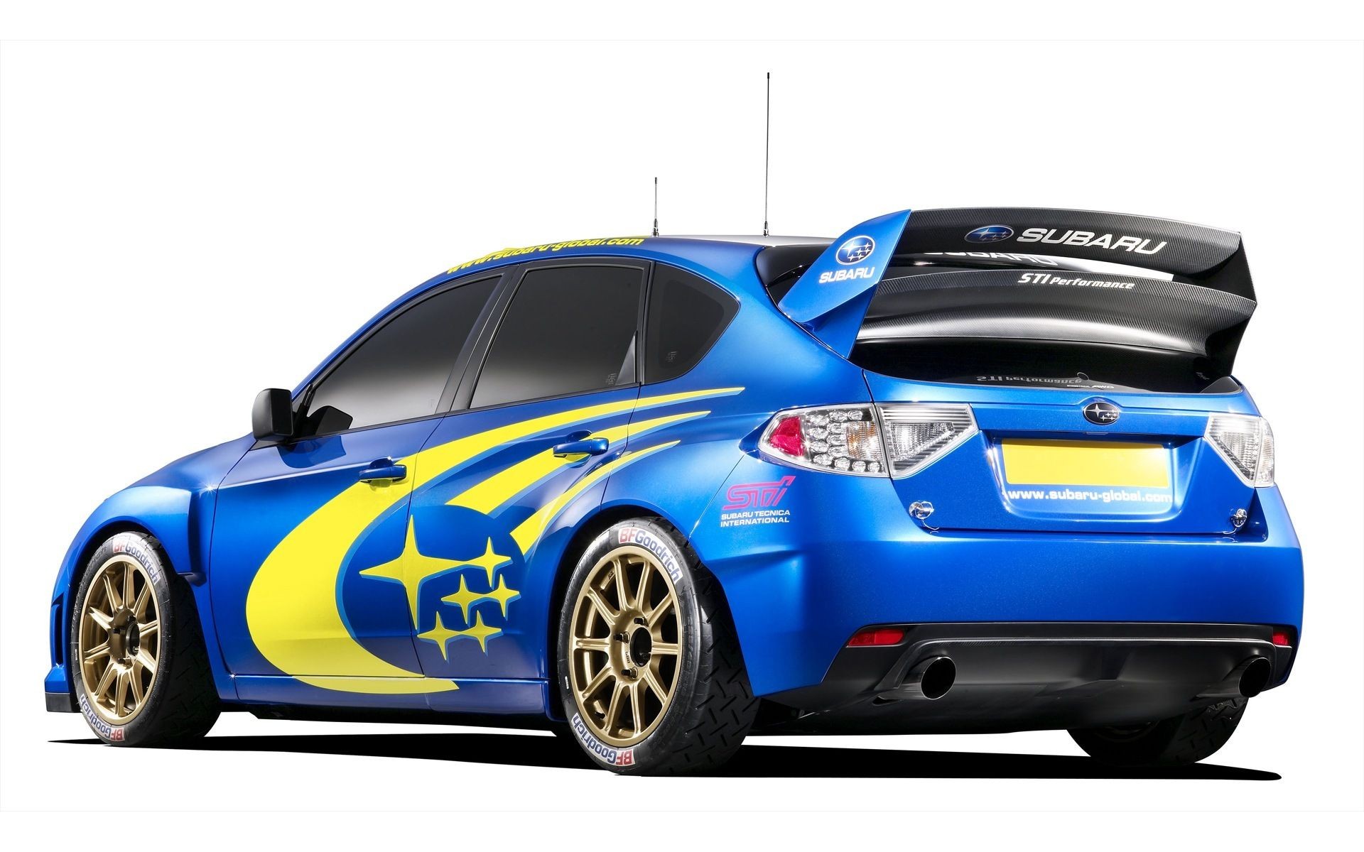 ubaru impreza wrc rally