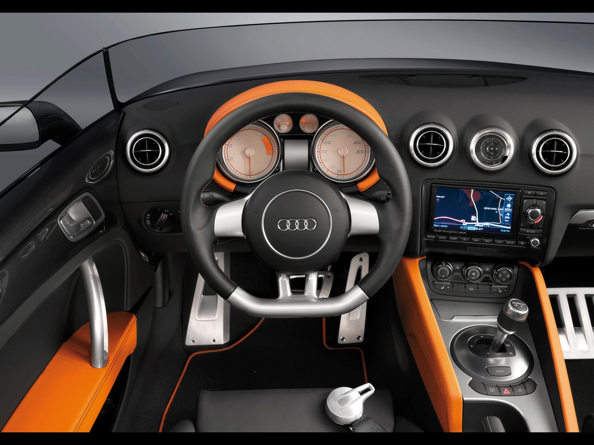 audi tt volante interno