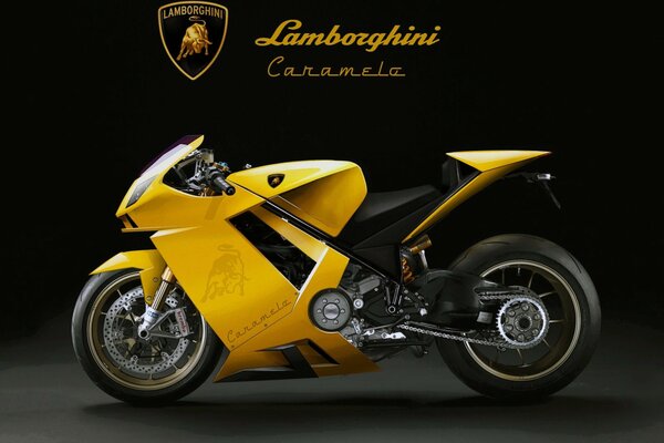 Lamborghini motorcycle for high-speed driving