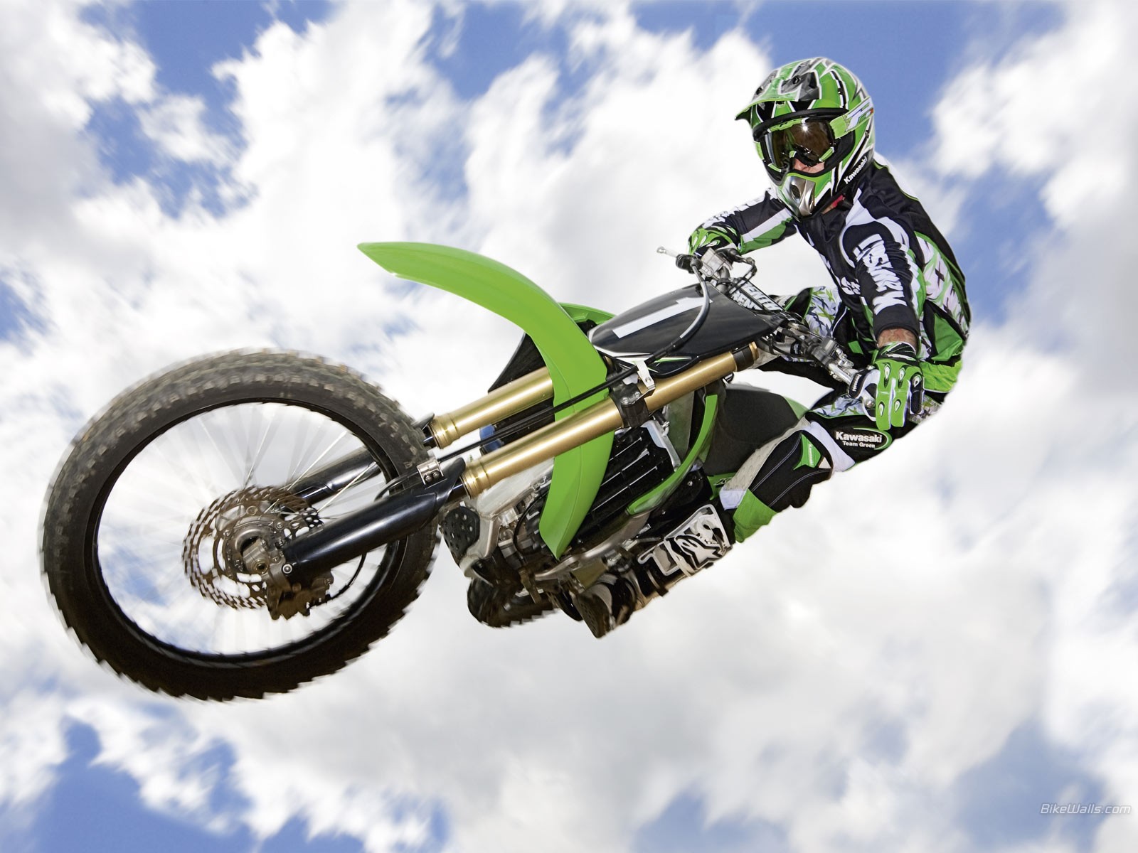 kawasaki kx250f paleta na motocyklu