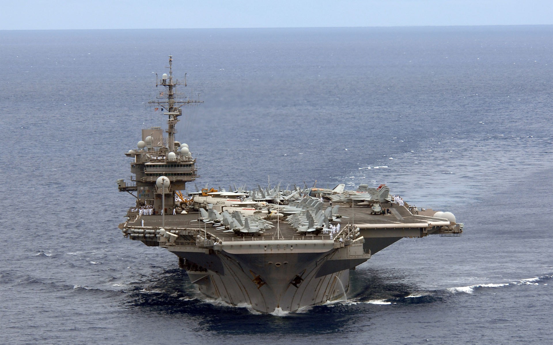 aircraft carrier george washington pacific ocean