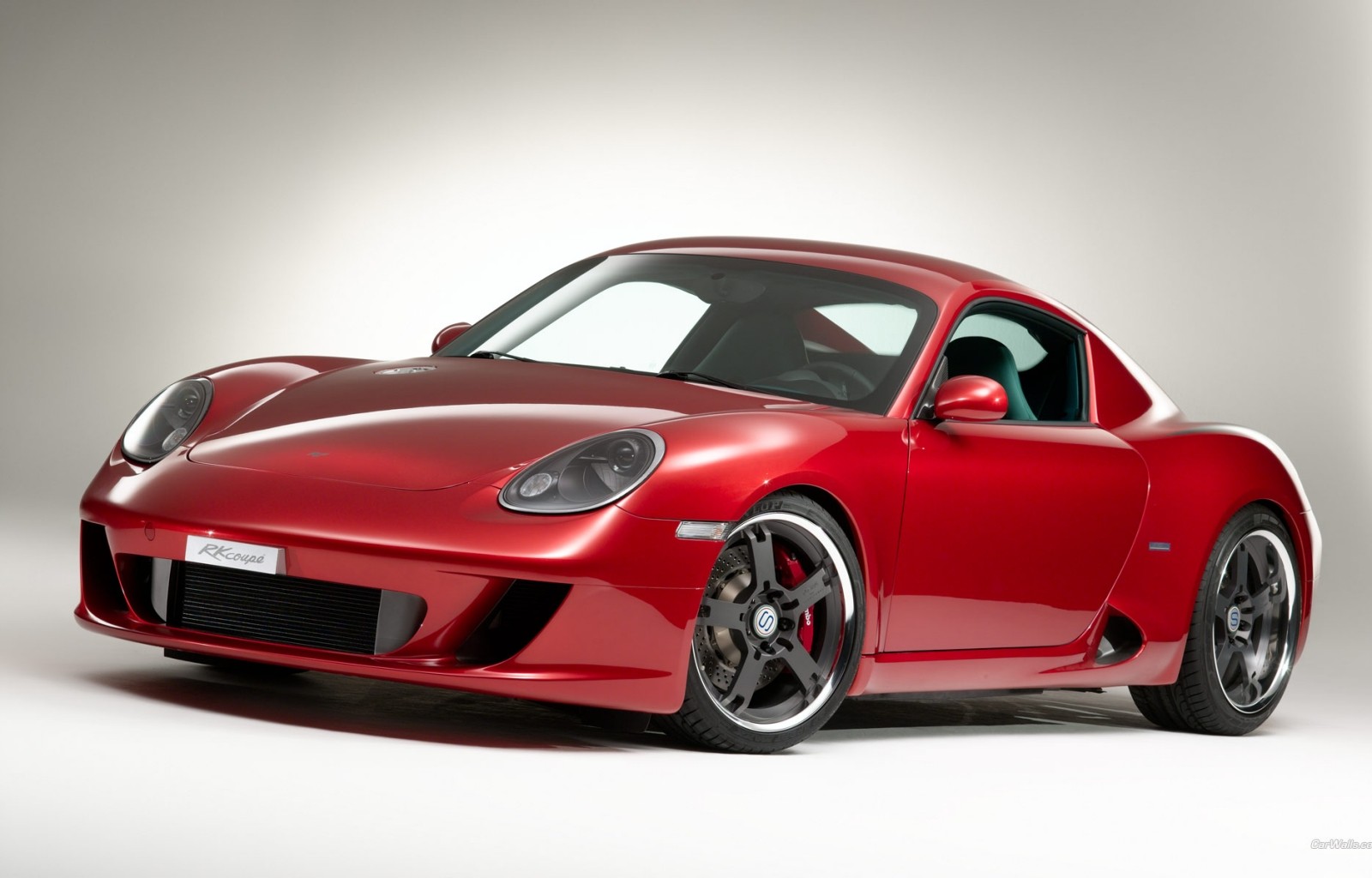 car porsche red auto