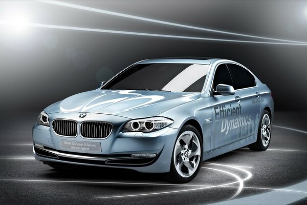 The concept of the bmw activehybrid series car