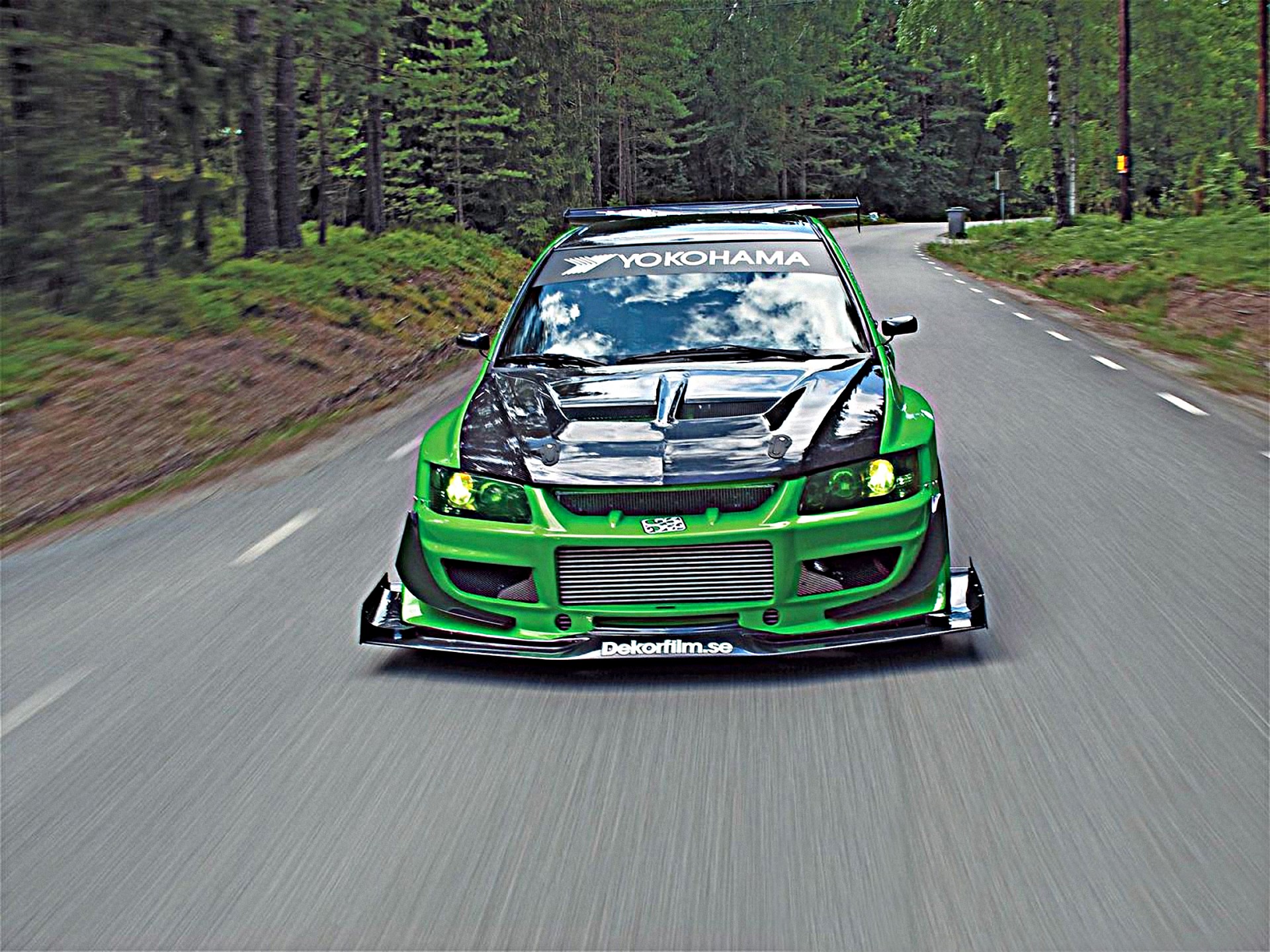 mitsubishi evo 9 messa a punto