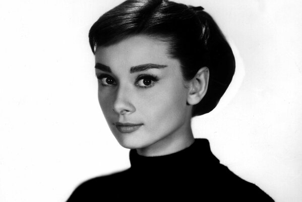 Ritratto dell attrice Audrey Hepburn