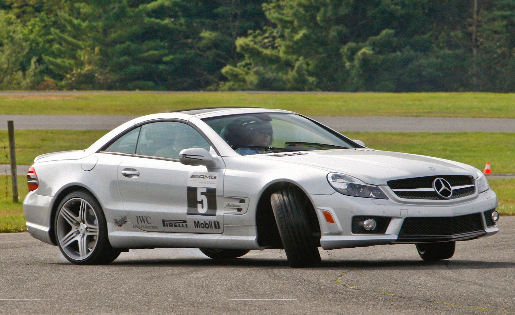 mercedes benz sl class amg drift