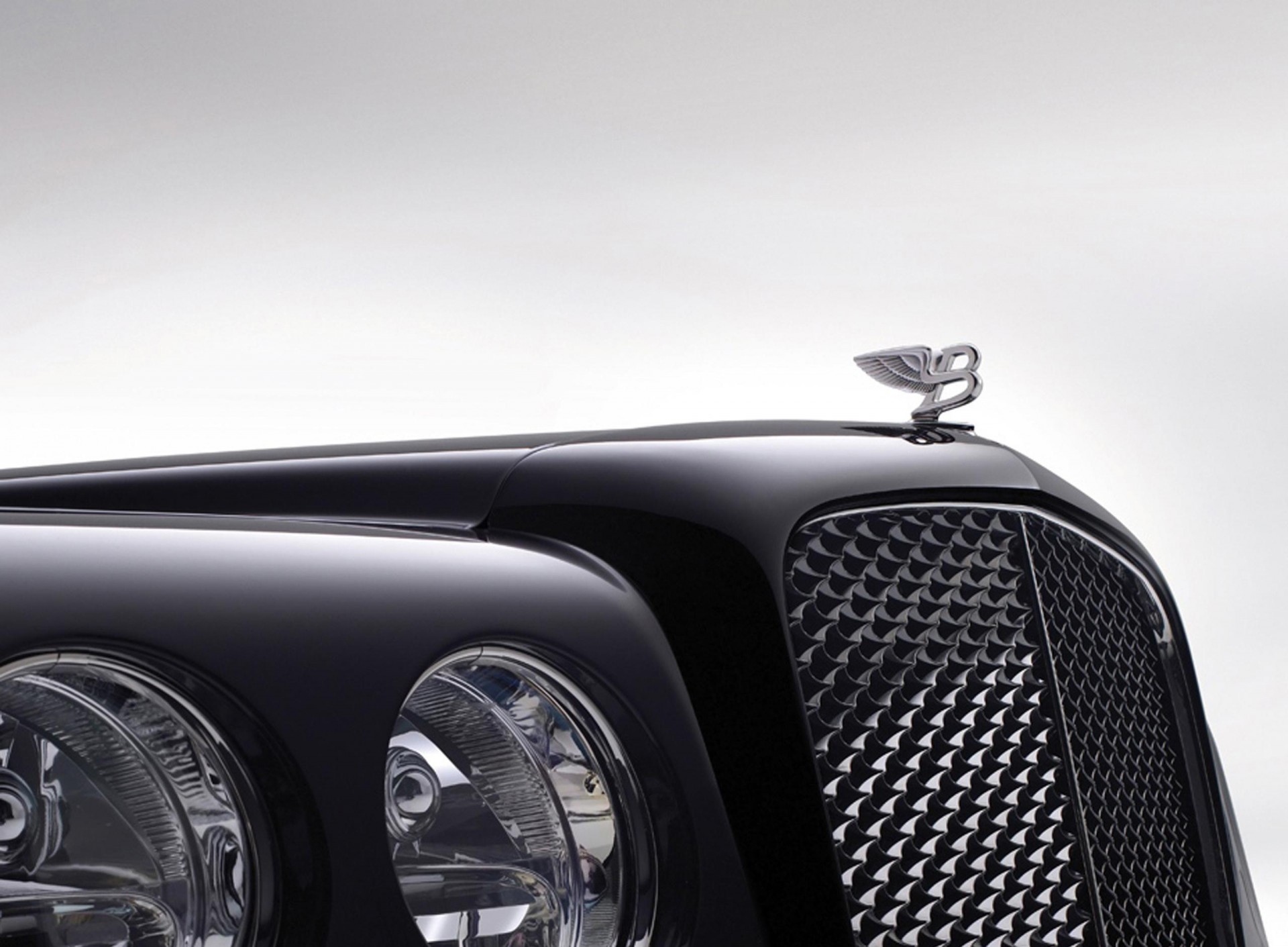 bentley arnage emblema insignia parrilla faros coche