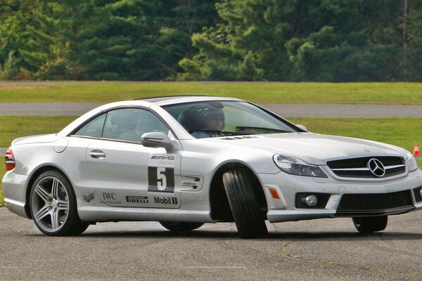 Mercedes Benz clase sl Drift