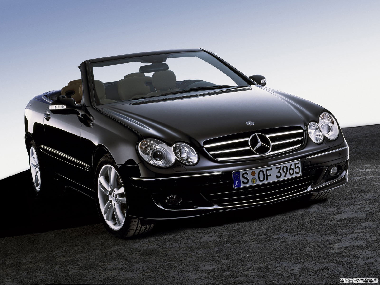 mercedes clk500 вид