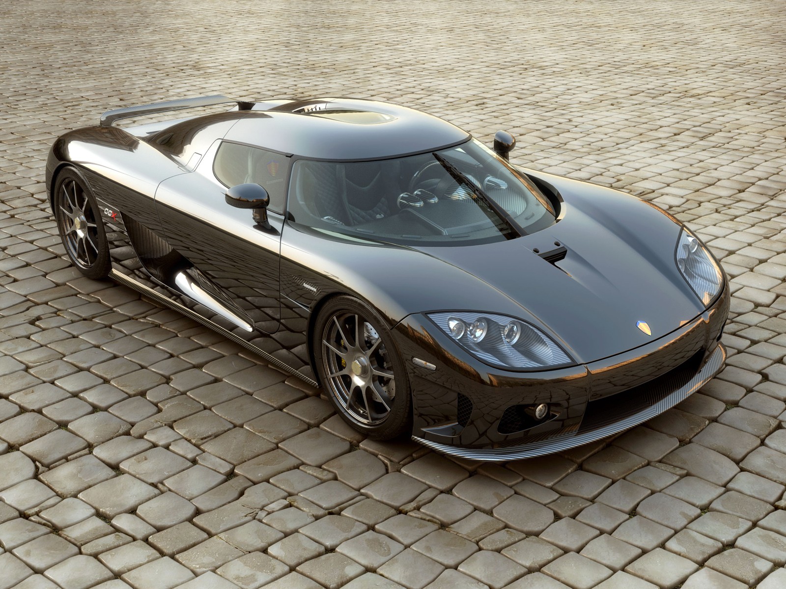 koenigsegg ccx render studio proper graphics ltd czarny