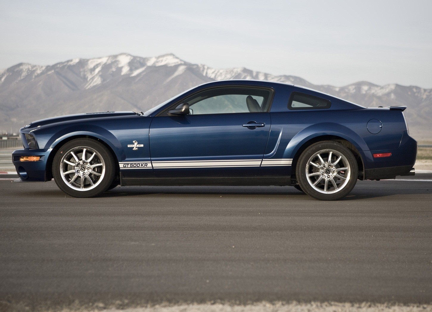 mustang gt 500 montañas