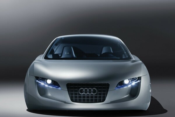 New RSQ-concept-E Audi neon headlights