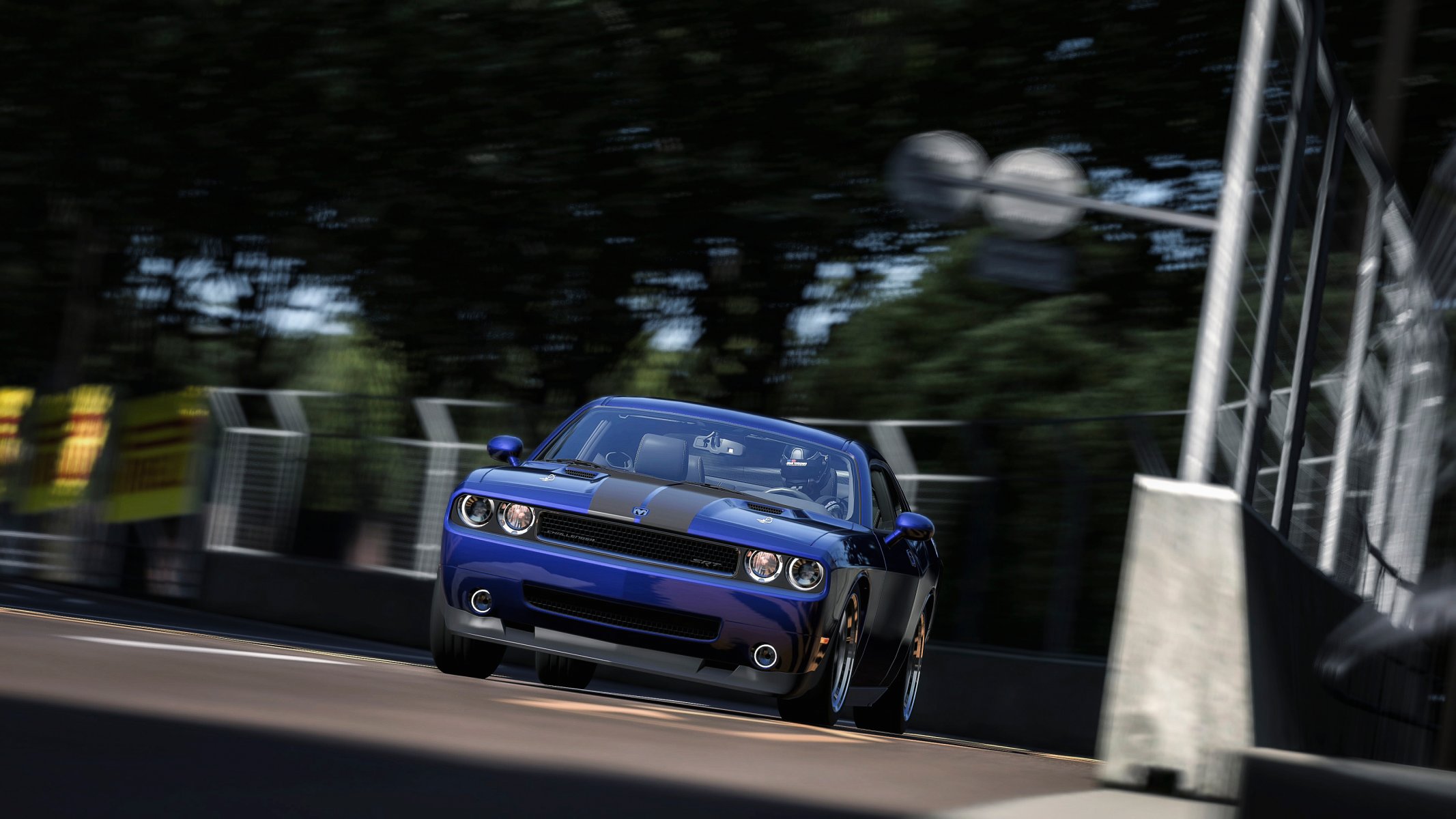 auto velocità corsa dodge challenger