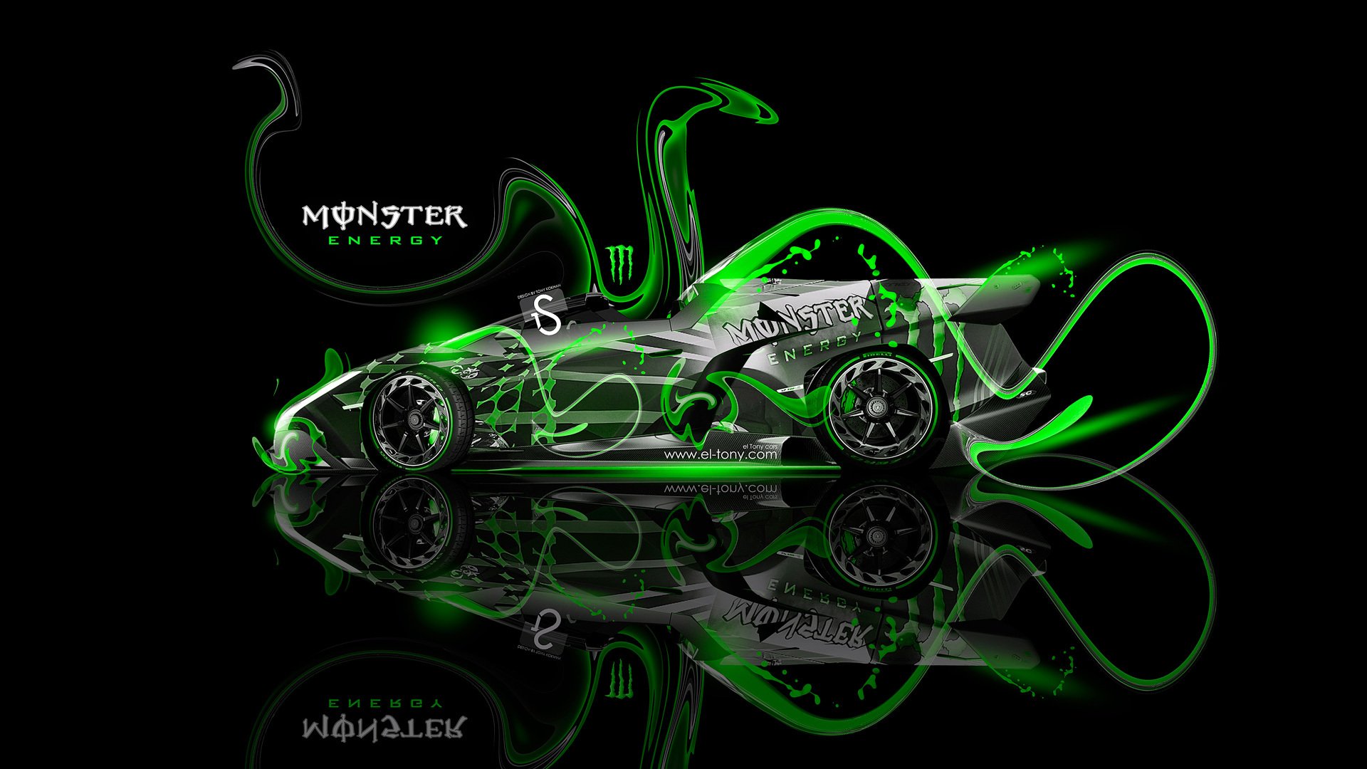 monster energy lamborghini veneno roadster fantasy verde neon plastica tony kohan el tony cars photoshop lamborghini veneno monster energy fantasy auto