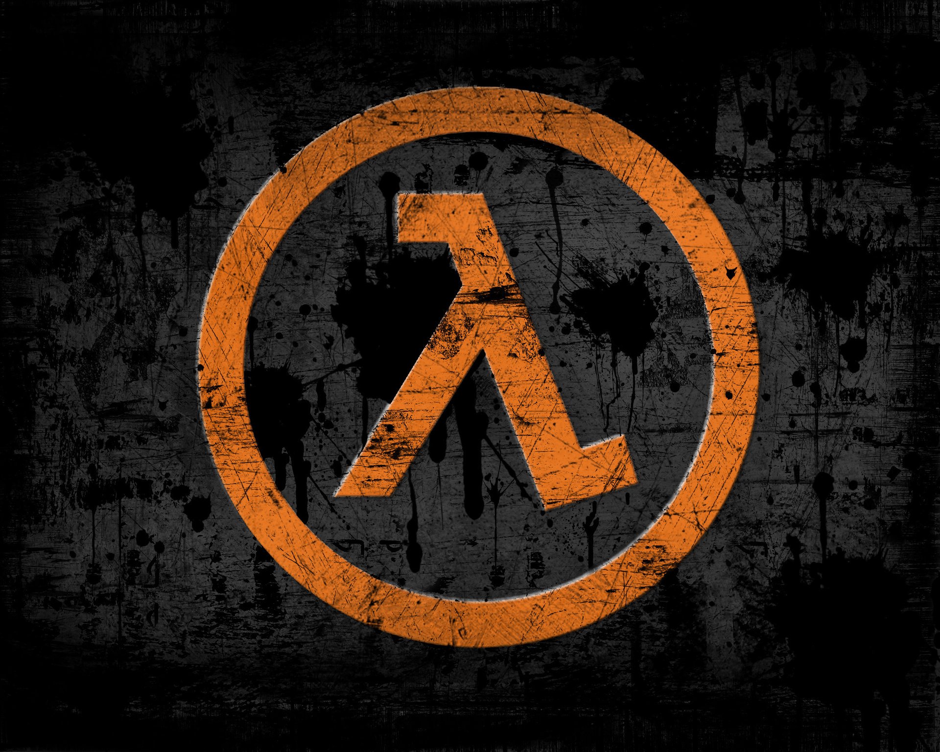 half-life emblema lambda sfondo texture