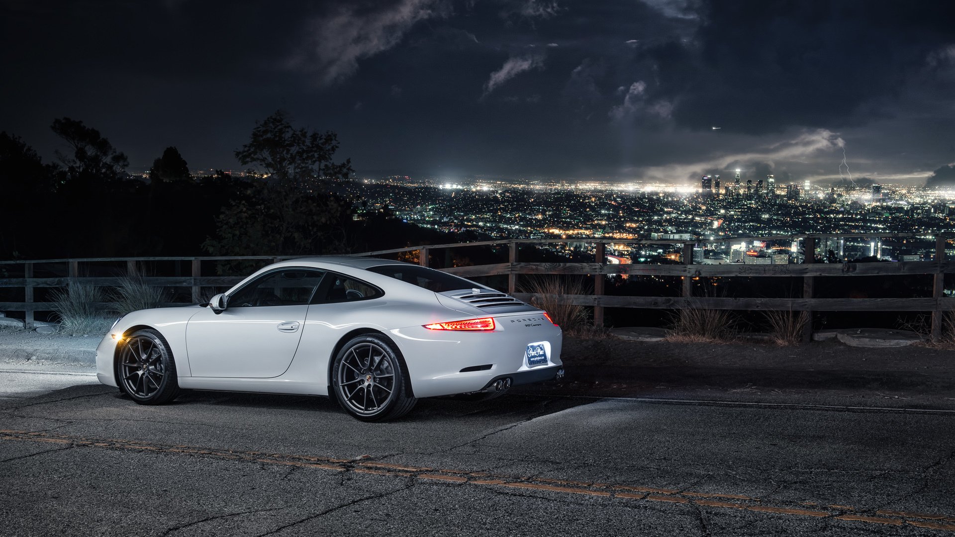 911 carrera nacht stadt dejan sokolowski fotografie