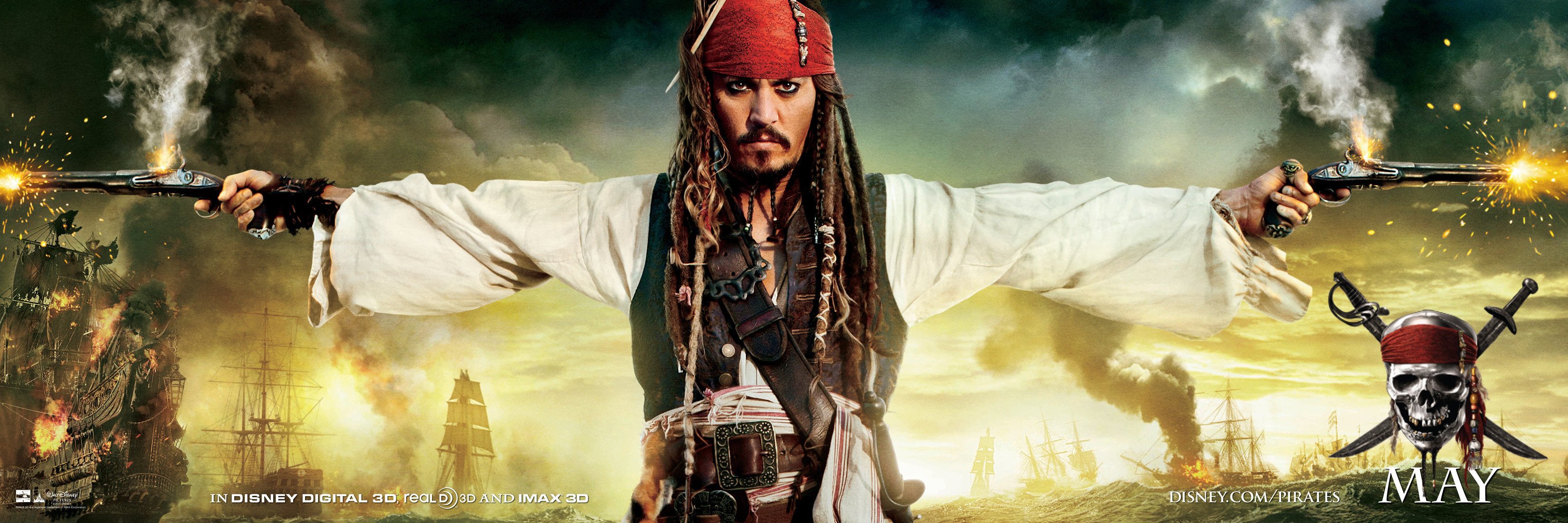 piratas caribe pistolas joni depp