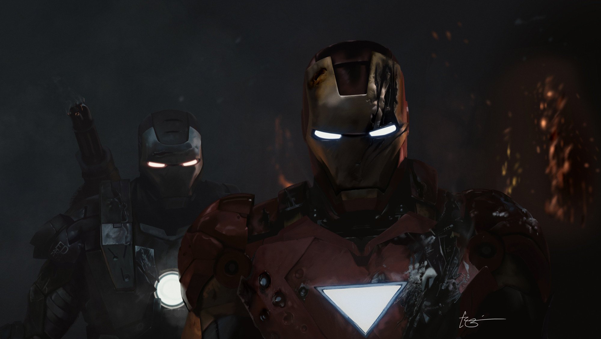 iron man iron man and his war machine war