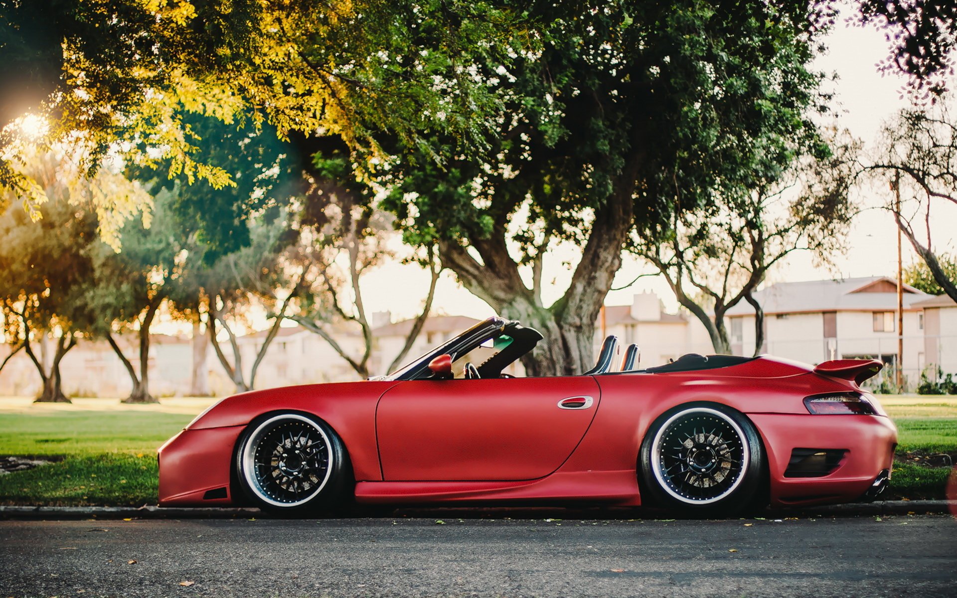 porsche 911 tuning widebody auto convertibile