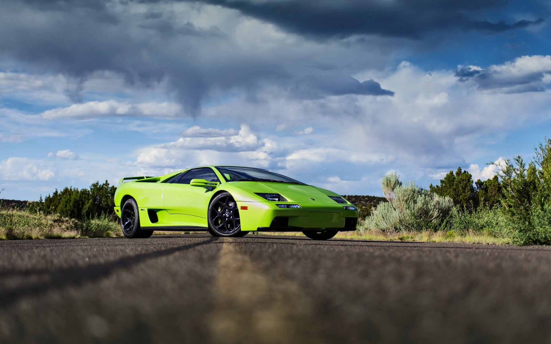 lamborghini diablo carretera papel pintado superdeportivo snack photo works