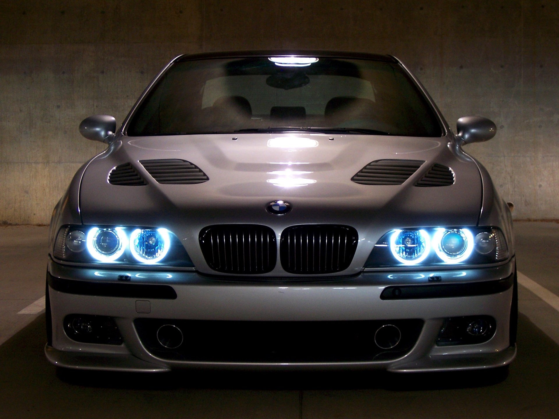 bmw e39 5 series бмв пятерка m3 angel eyes серебристый свет фары германия бавария m5